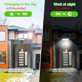 wall mounted LED garden light